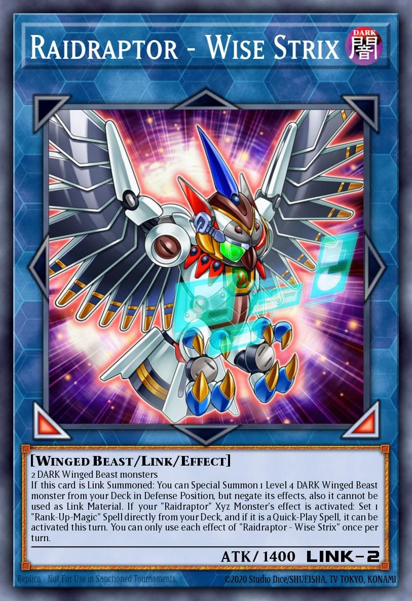 Raidraptor - Wise Strix Duel Overload card