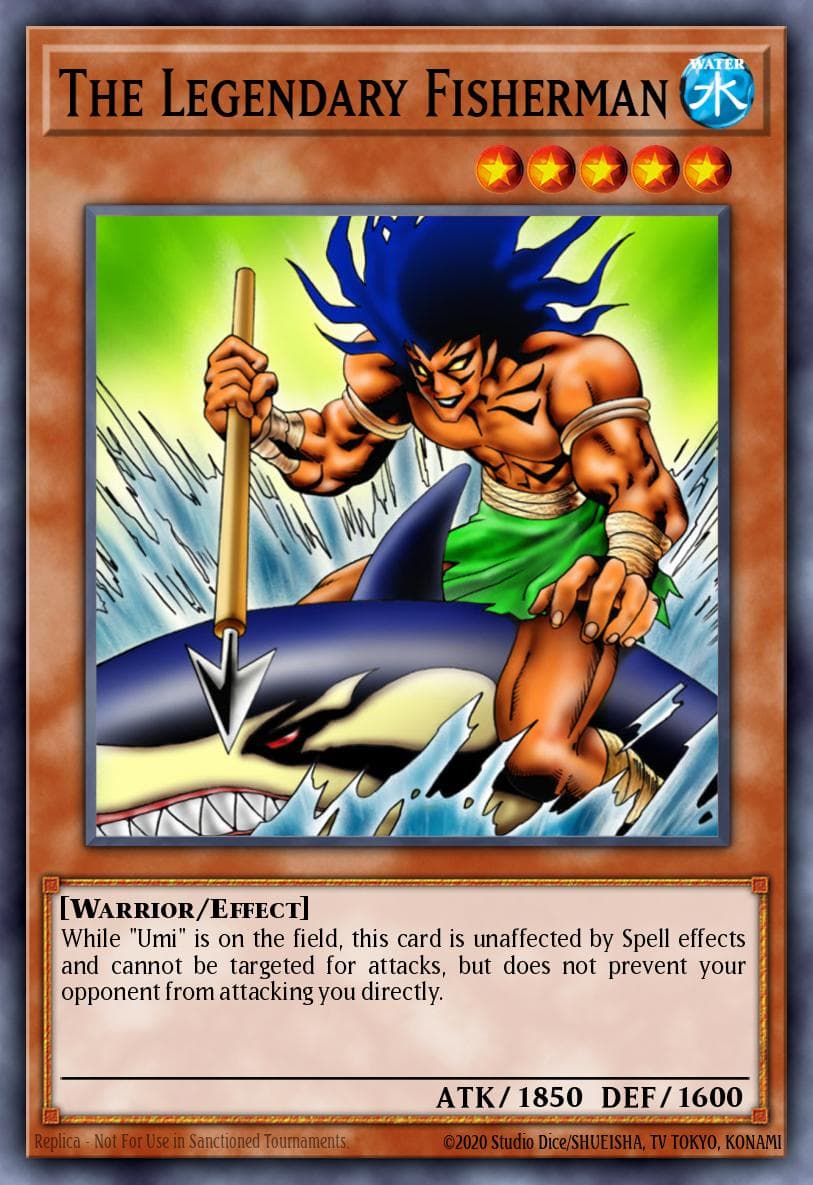 The Legendary Fisherman Duelist Pack: Battle City card