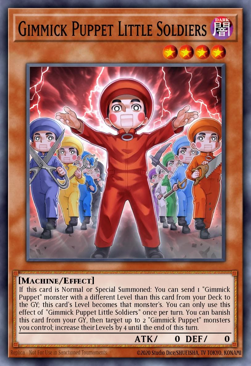 Gimmick Puppet Little Soldiers The Infinite Forbidden card