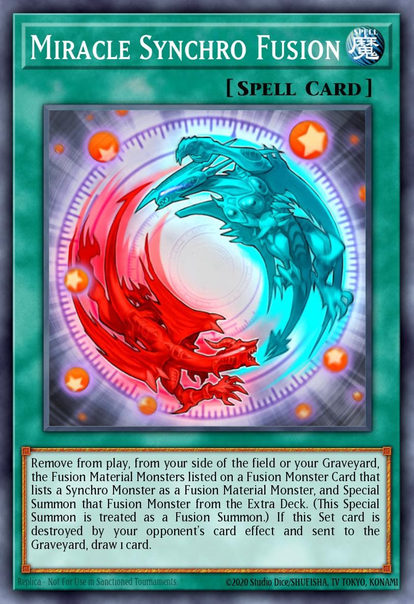 Miracle Synchro Fusion Ghosts From the Past card