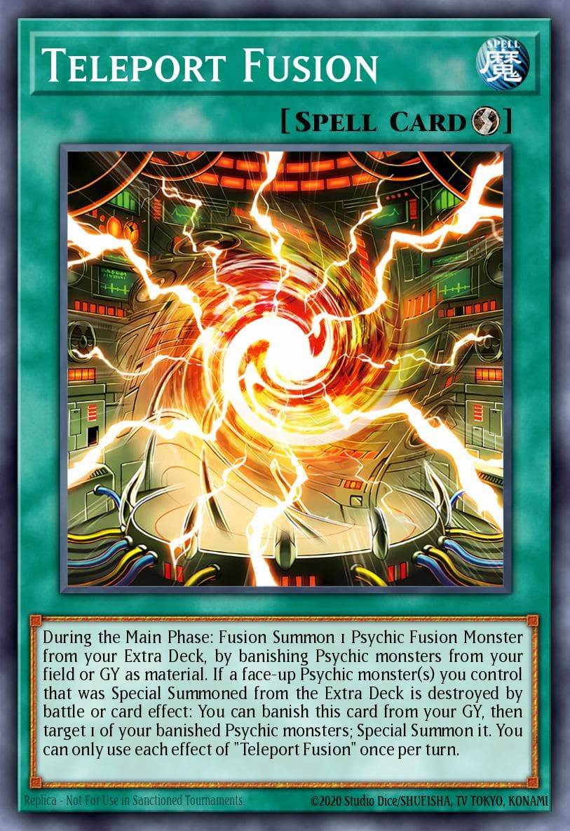 瞬移结合 遊戲王 card