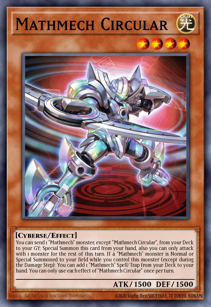 Mathmech Circular Power of the Elements card
