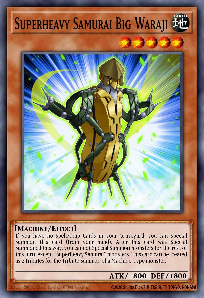 Superheavy Samurai Big Waraji 2016 Mega-Tin Mega Pack card