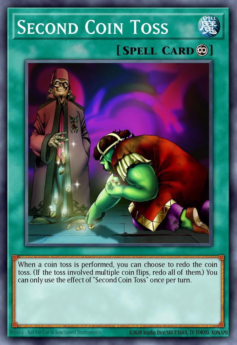 Second Coin Toss Dark Beginning 2 card