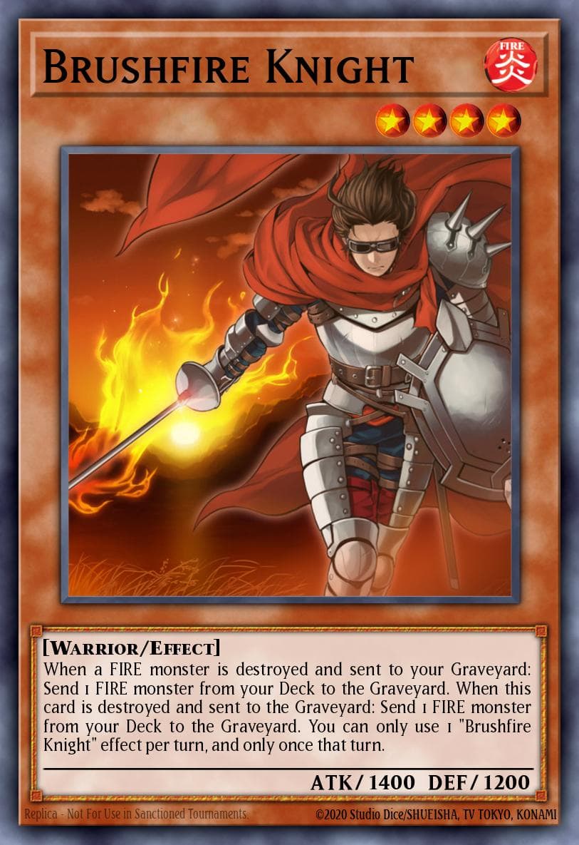 Brushfire Knight Cosmo Blazer: Special Edition card