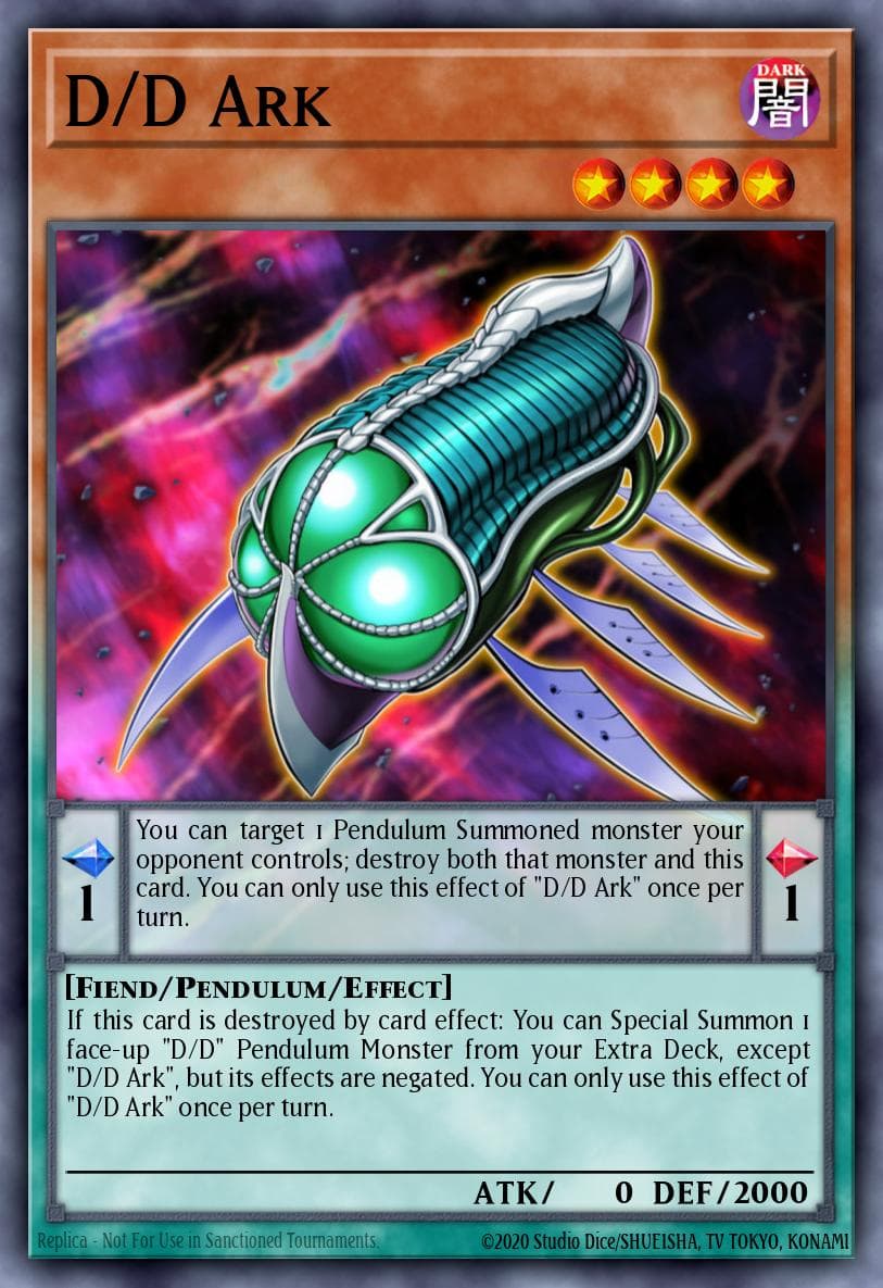 D/D Ark Rise of the Duelist Premiere! promotional card card