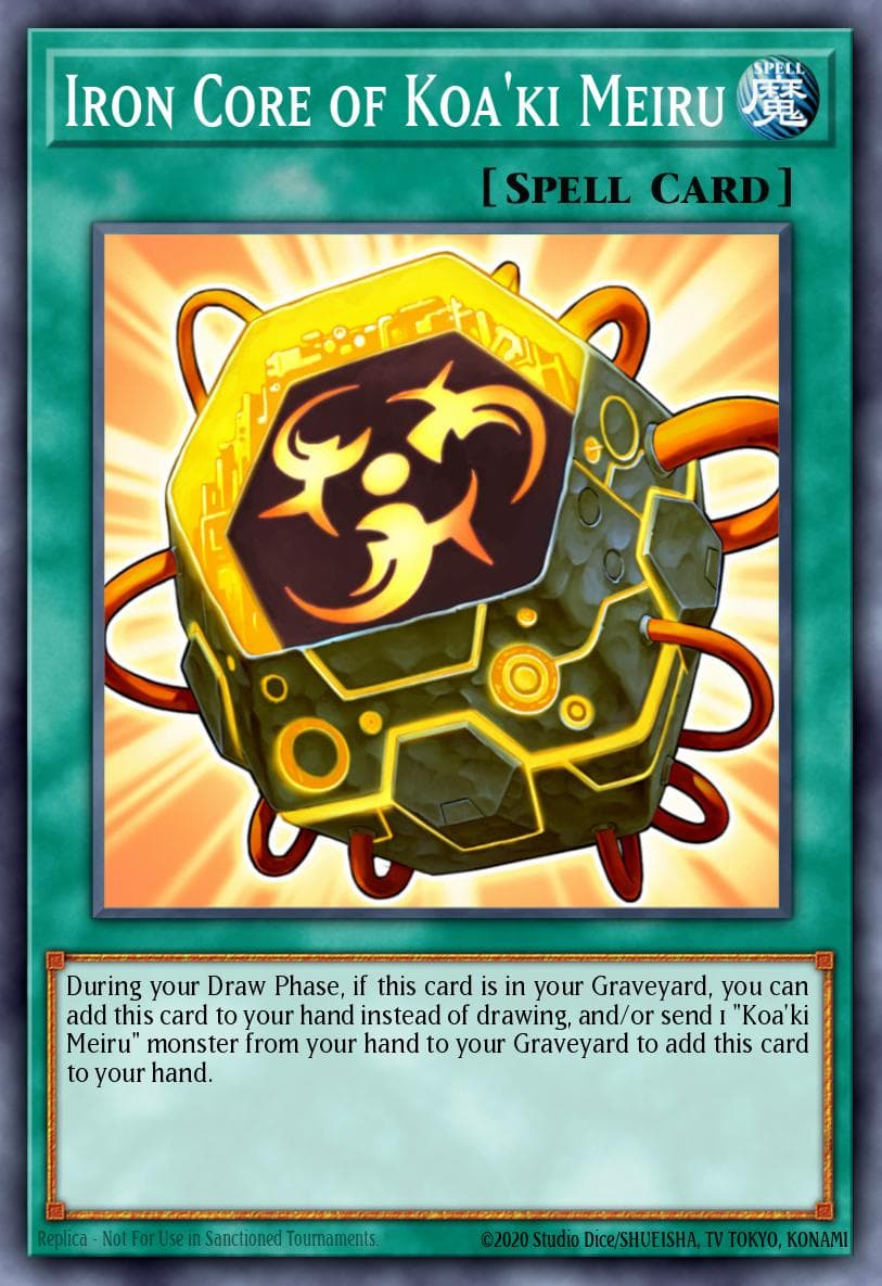Iron Core of Koa'ki Meiru Turbo Pack: Booster Two card