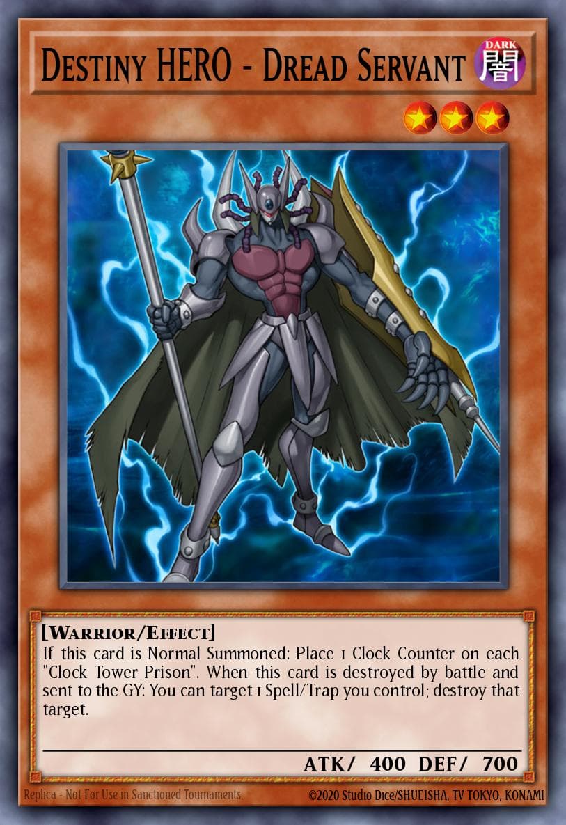 Destiny HERO - Dread Servant Legendary Collection 2: The Duel Academy Years Mega Pack card