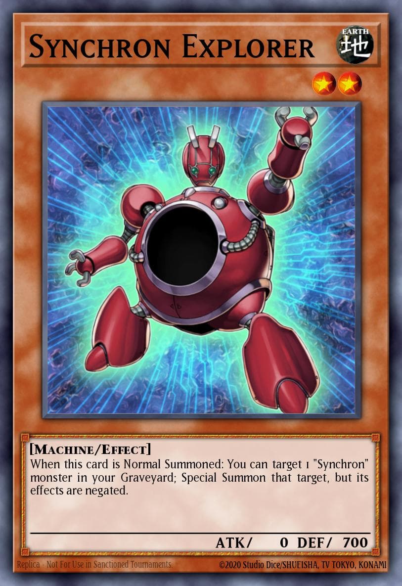 Synchron Explorer Legendary Duelists: Synchro Storm card