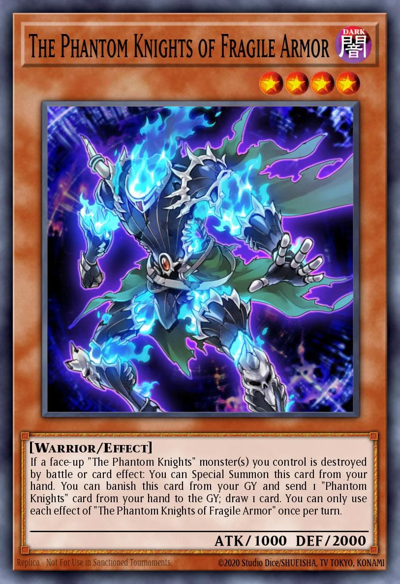 The Phantom Knights of Fragile Armor Legendary Hero Decks card