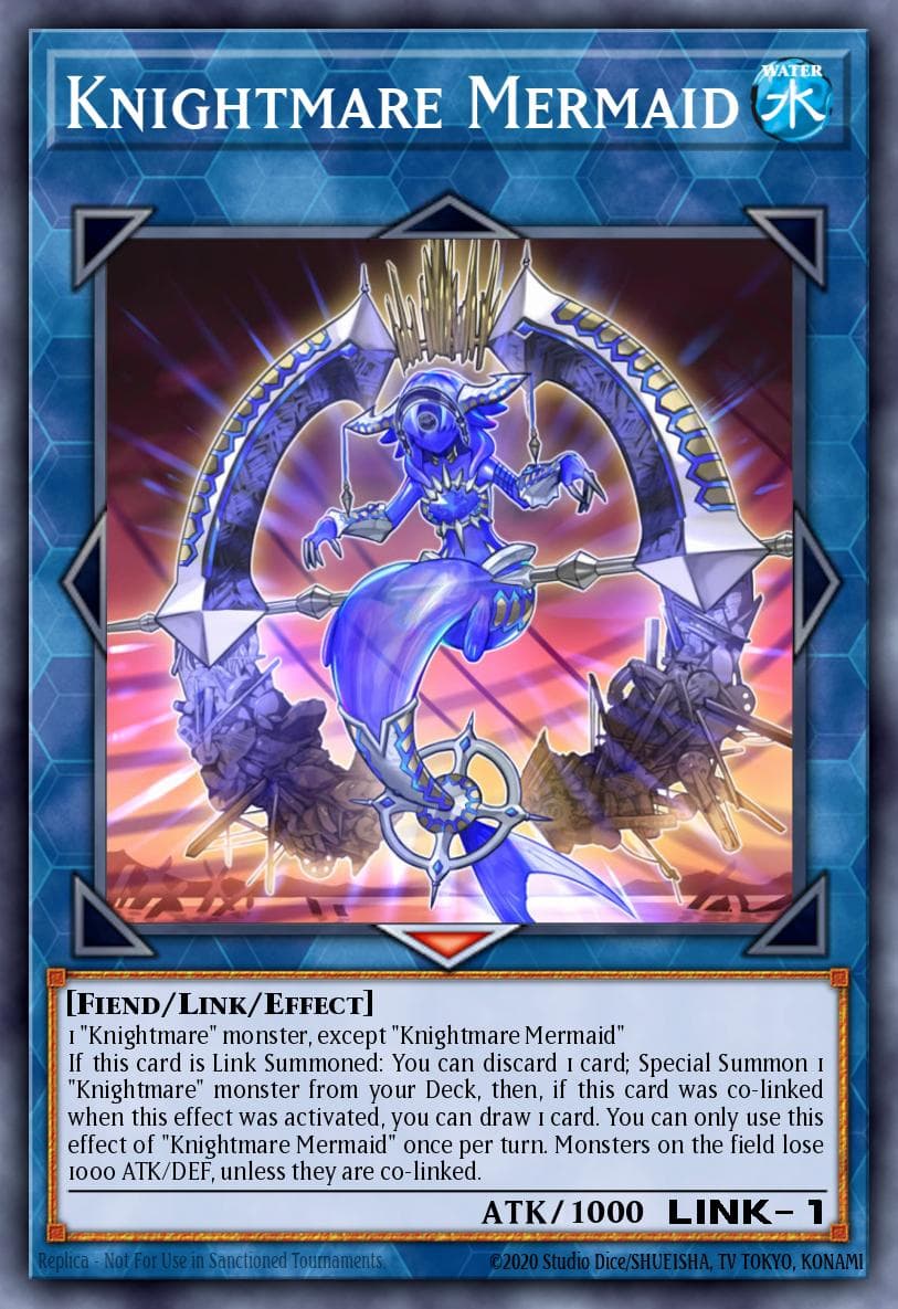 Knightmare Mermaid Flames of Destruction Special Edition card