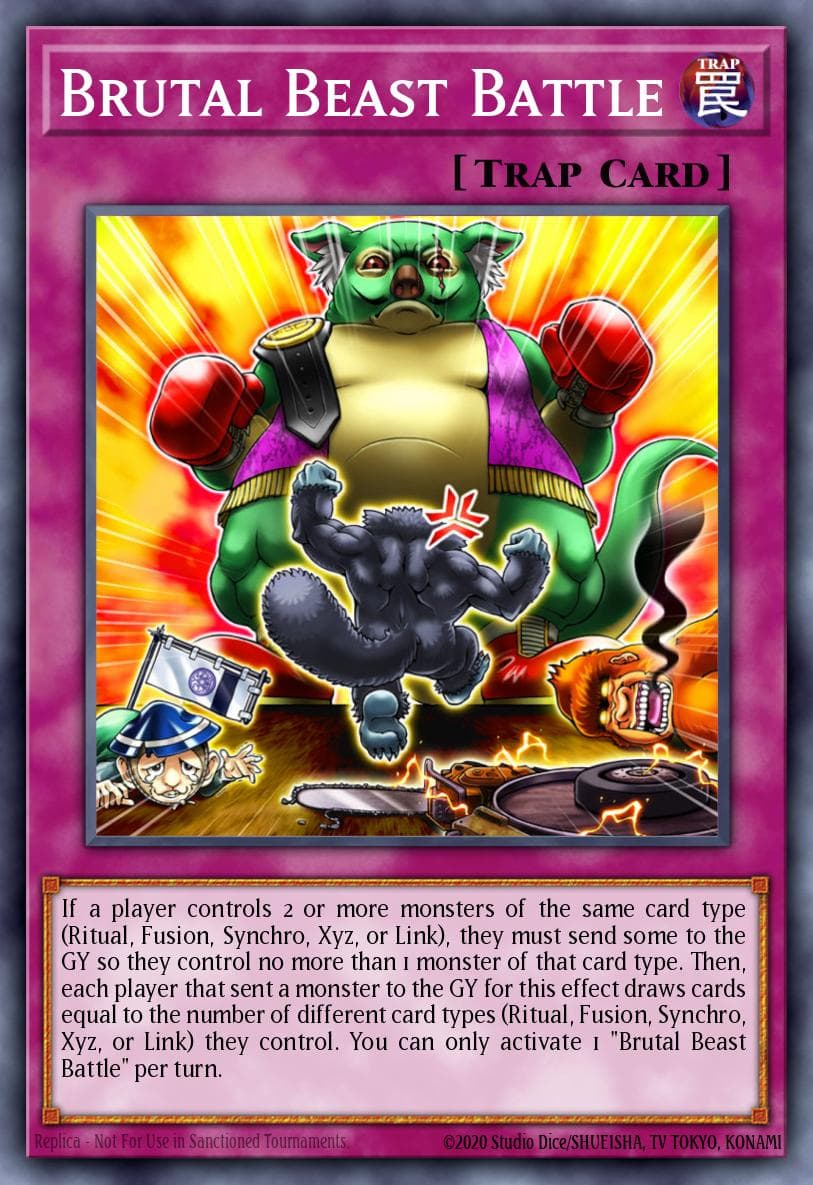 Brutal Beast Battle Chaos Impact Special Edition card