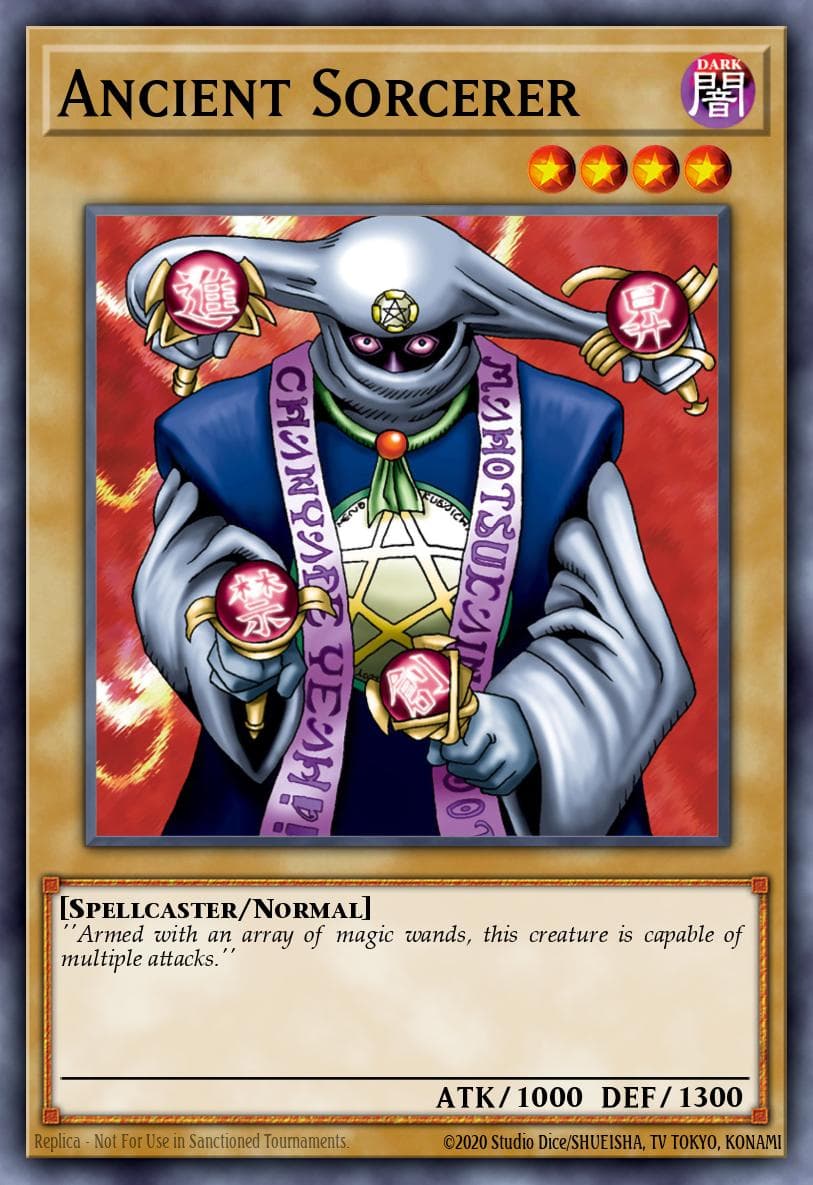 Ancient Sorcerer 遊戲王 card