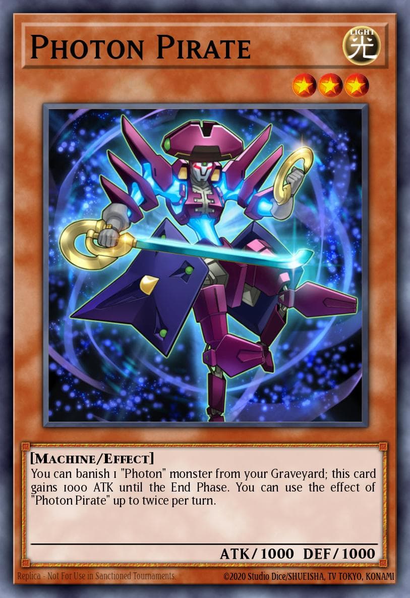 Photon Pirate Zexal Collection Tin card