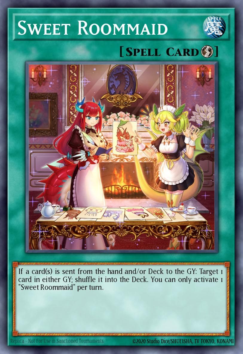 Sweet Roommaid 25th Anniversary Tin: Dueling Mirrors card