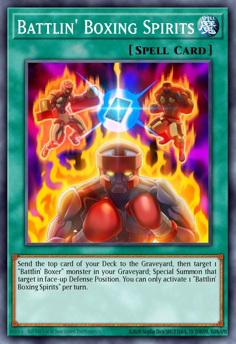 Battlin' Boxing Spirits 2014 Mega-Tin Mega Pack card