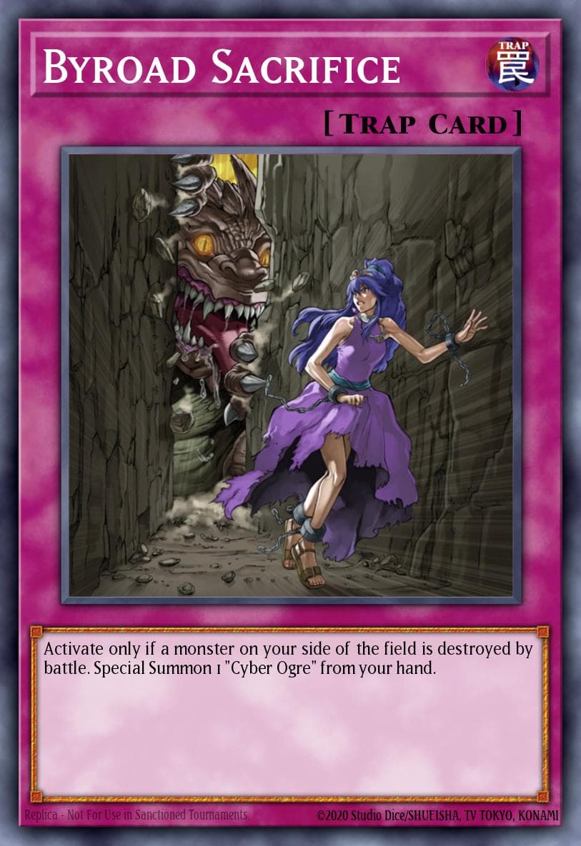Byroad Sacrifice Cyberdark Impact card