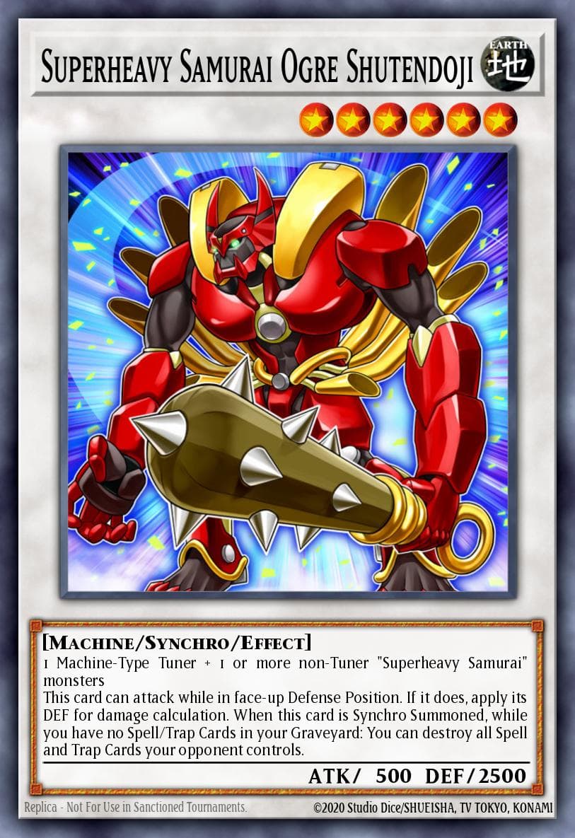 Superheavy Samurai Ogre Shutendoji Clash of Rebellions: Special Edition card