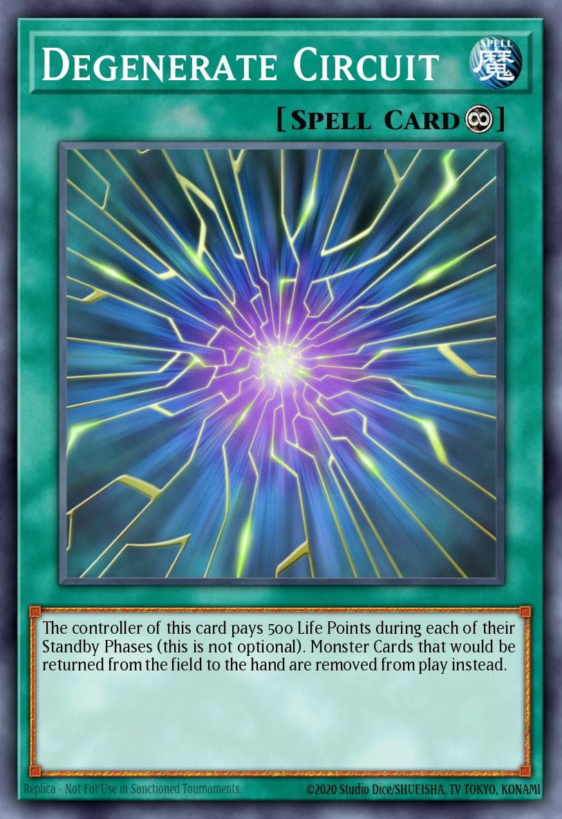 Degenerate Circuit Cyberdark Impact card