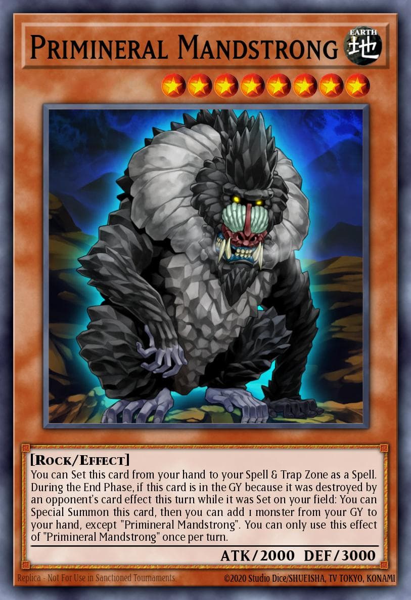 Primineral Mandstrong Chaos Impact Special Edition card