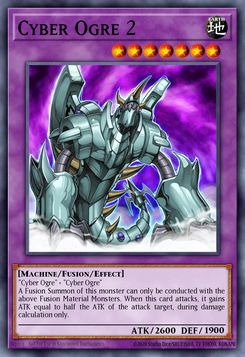 Cyber Ogre 2 Cyberdark Impact card