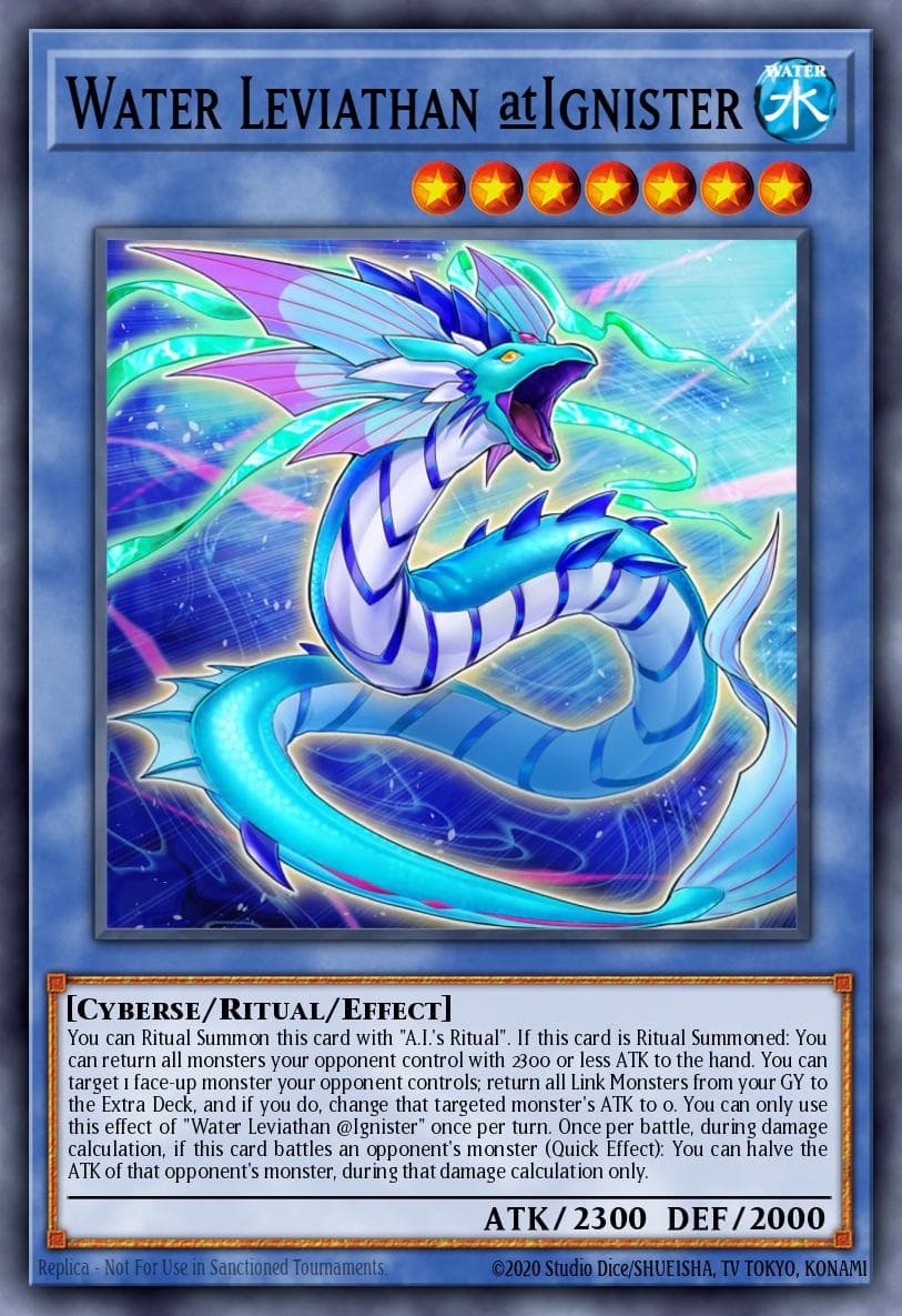 Water Leviathan @Ignister Ignition Assault Special Edition card