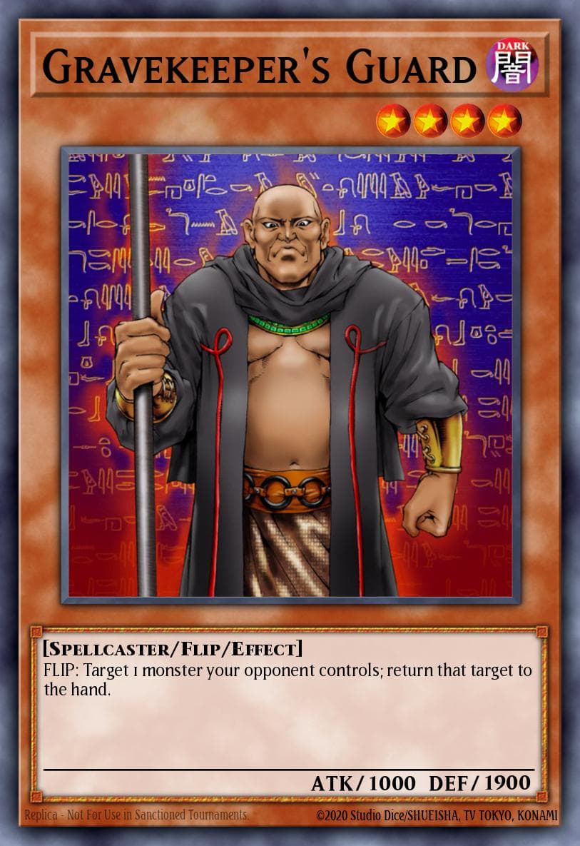 Gravekeeper's Guard Pharaonic Guardian card