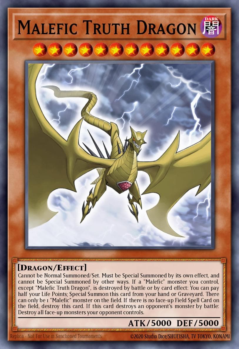 Malefic Truth Dragon Collectible Tins 2012 Wave 2.5 card