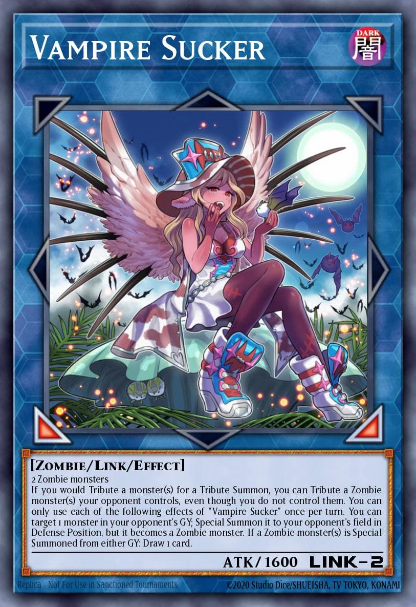 Vampire Sucker Flames of Destruction Special Edition card