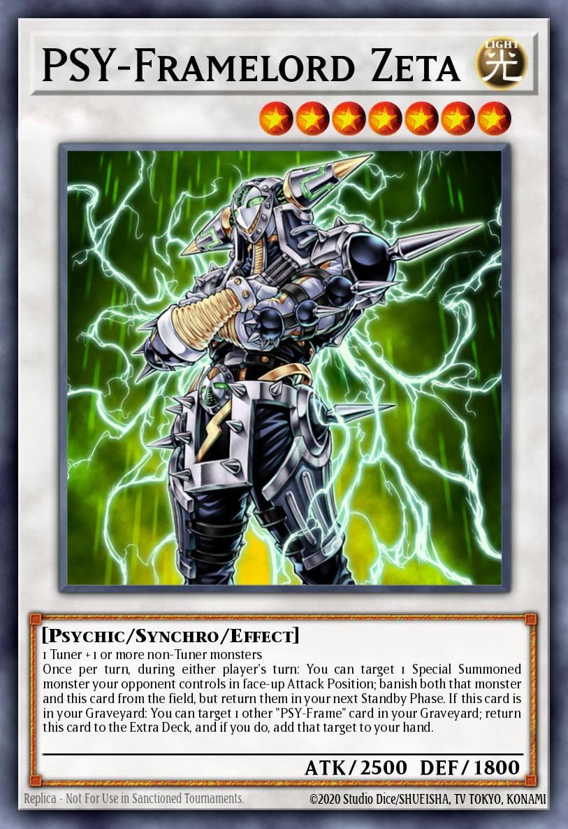 PSY-Framelord Zeta High-Speed Riders card