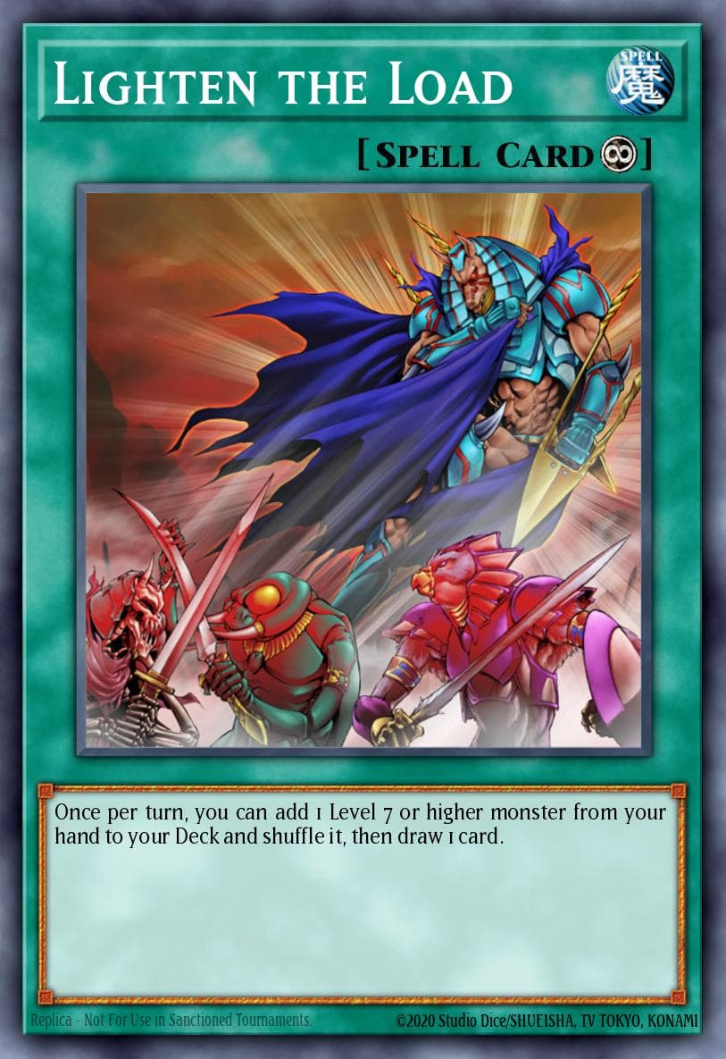 Lighten the Load Dark Revelation Volume 3 card