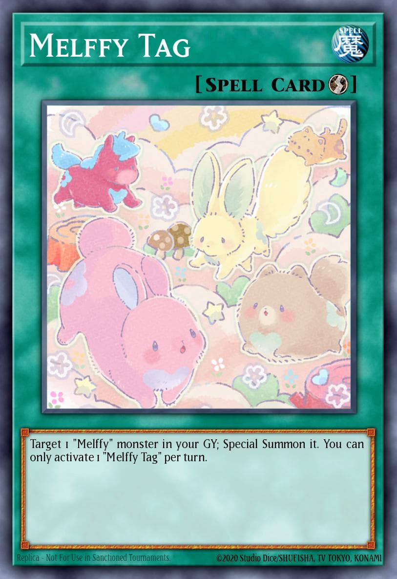 Melffy Tag Rise of the Duelist Premiere! promotional card card