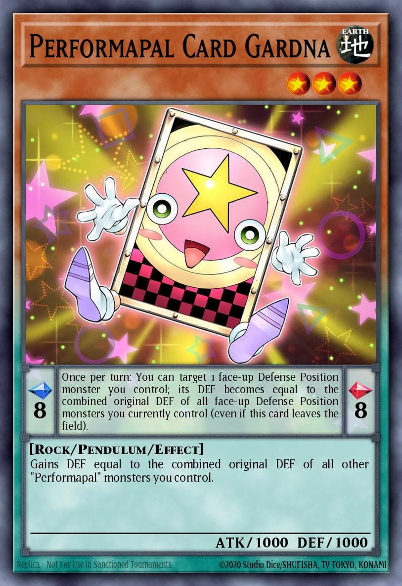 Performapal Card Gardna Rise of the Duelist Premiere! promotional card card