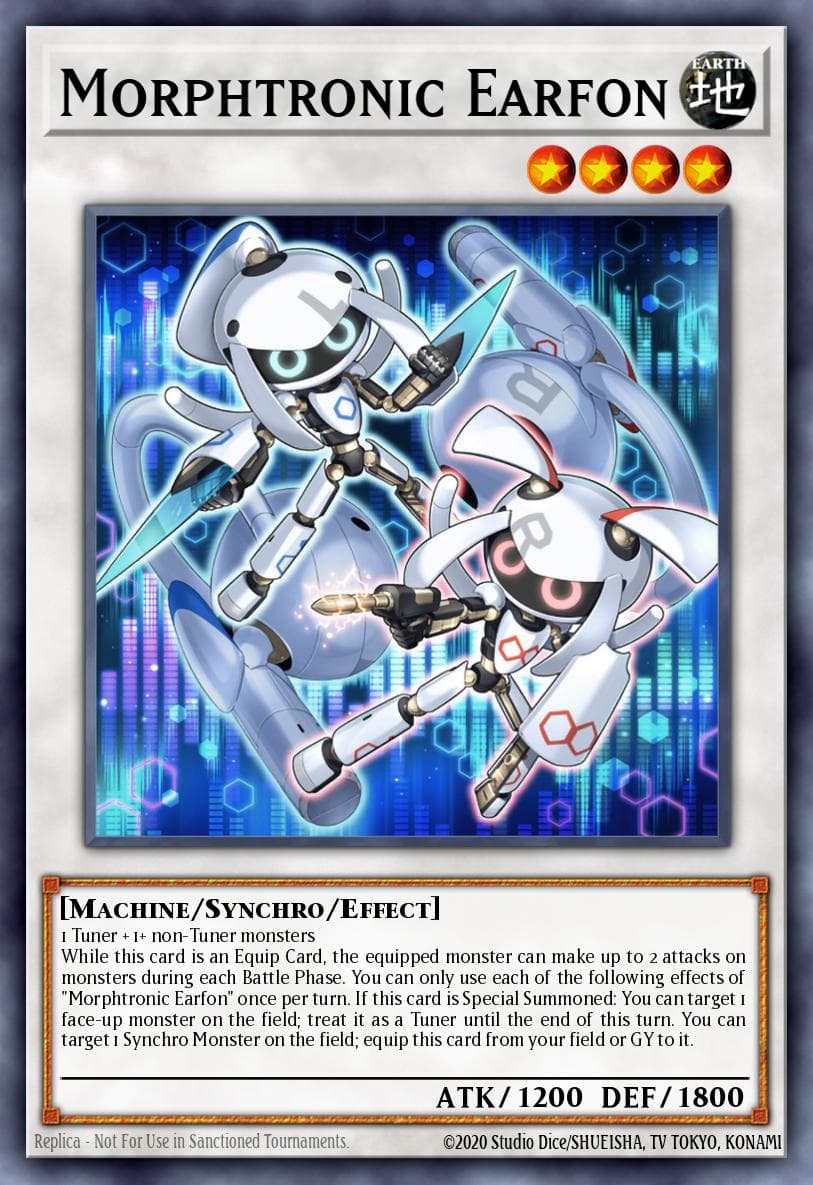 Morphtronic Earfon Power of the Elements card