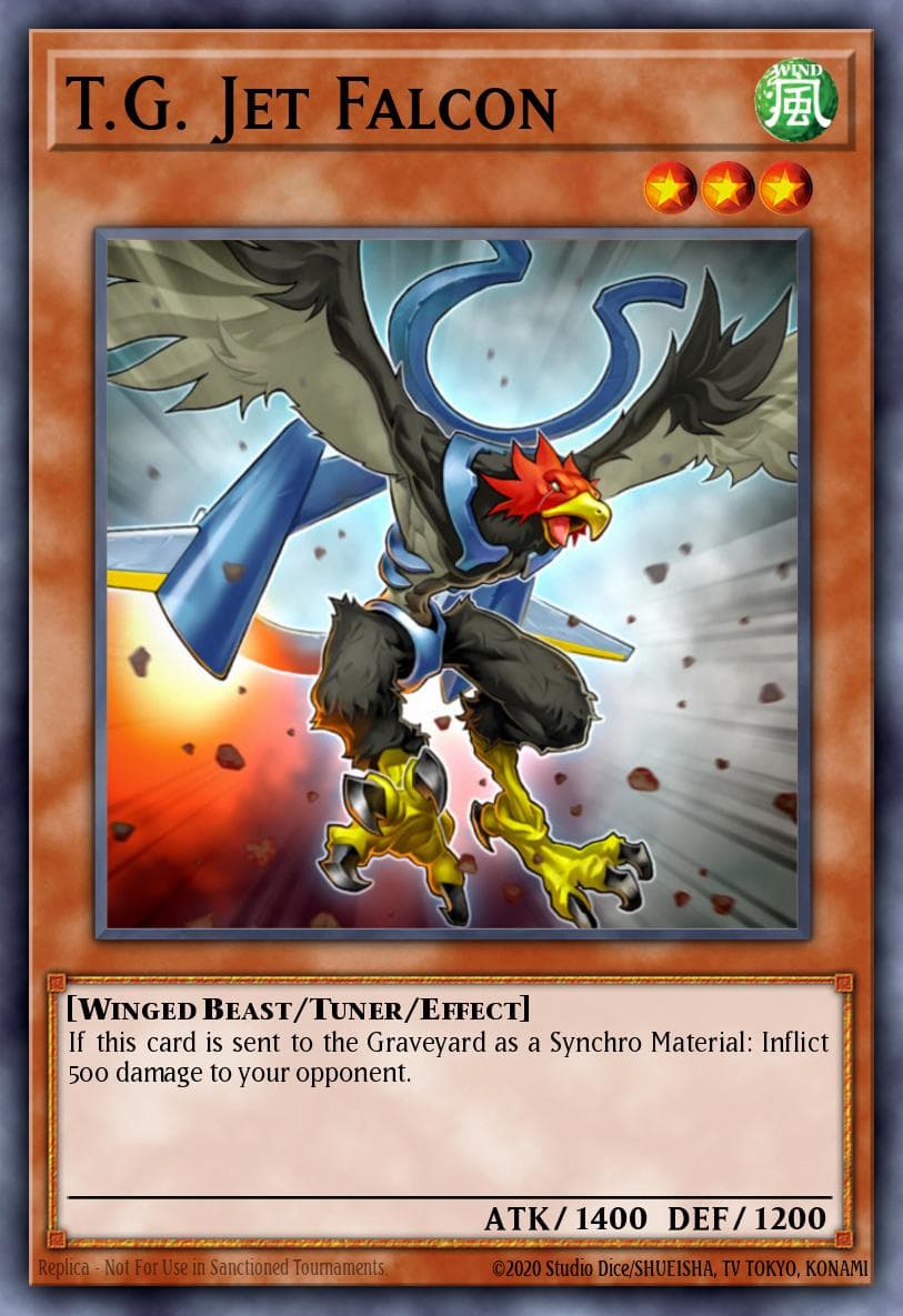 T.G. Jet Falcon Extreme Victory Sneak Peek Participation Card card