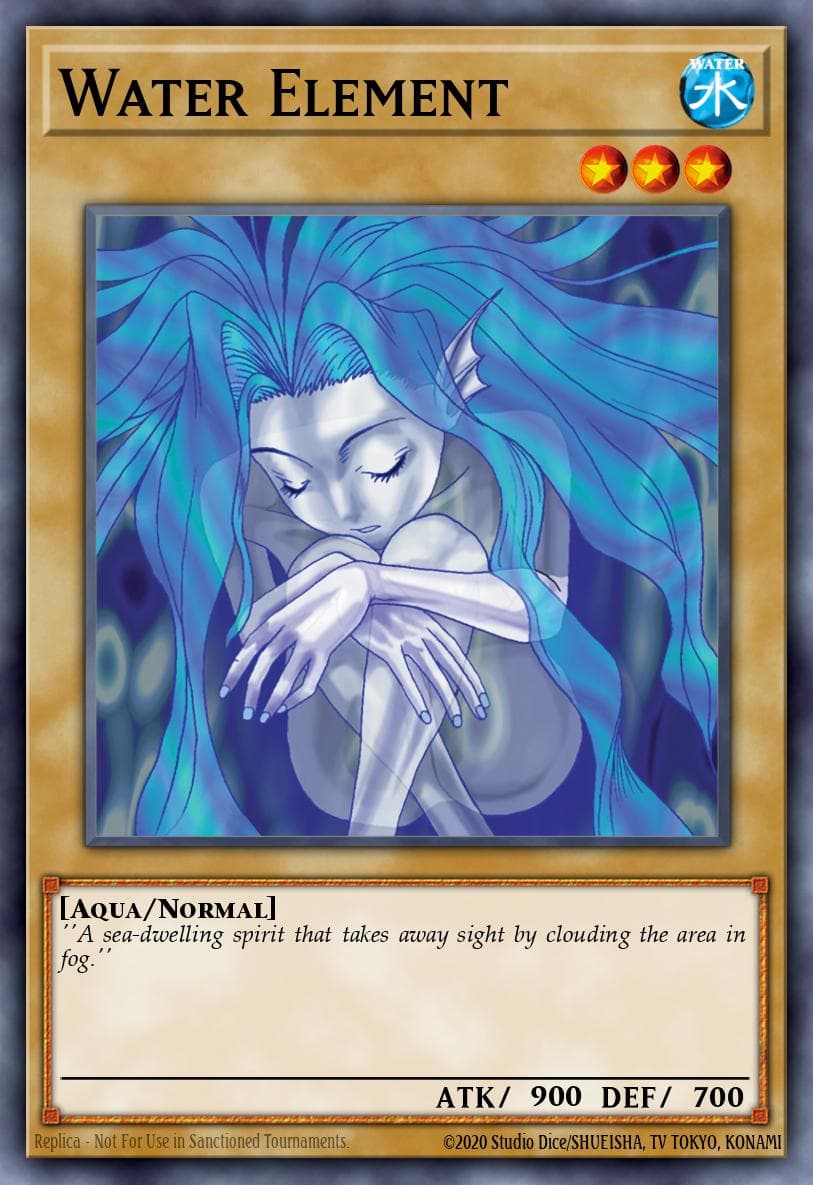 Water Element 遊戲王 card