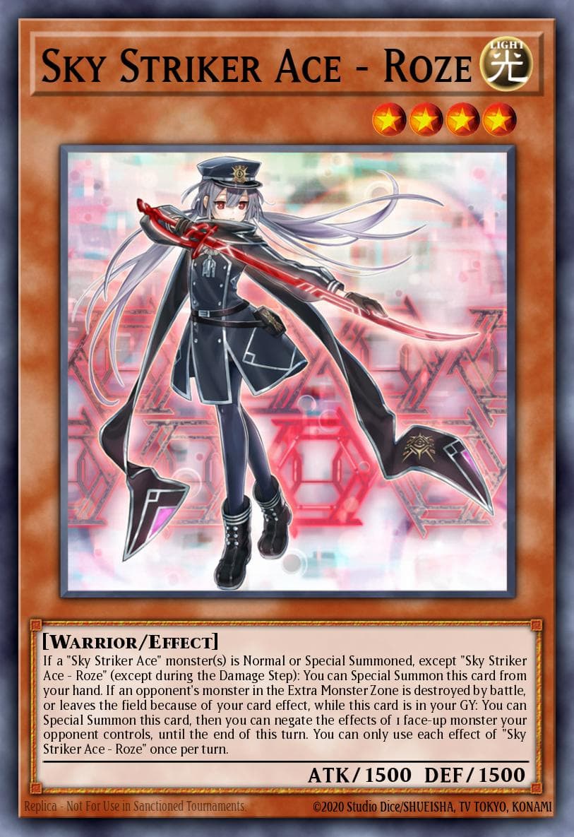 Sky Striker Ace - Roze Ignition Assault Special Edition card