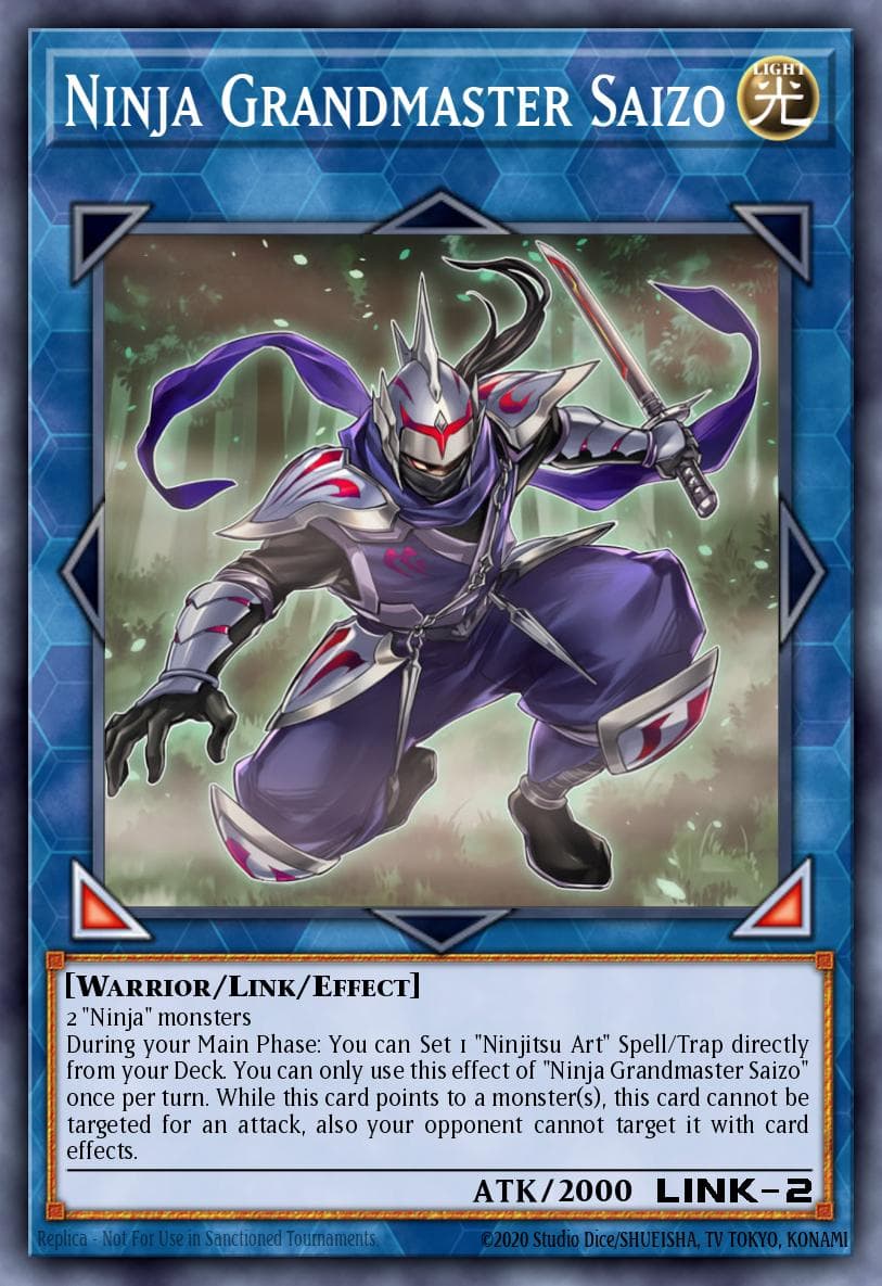 Ninja Grandmaster Saizo OTS Tournament Pack 20 card