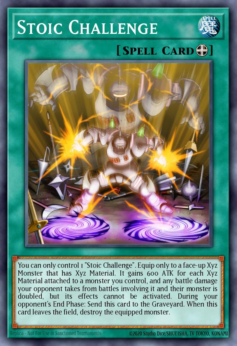 Stoic Challenge Number Hunters card
