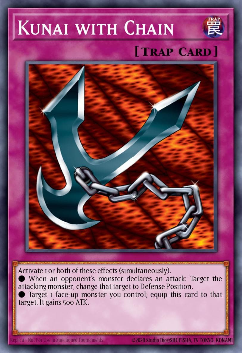 Kunai with Chain 2-Player Starter Set card