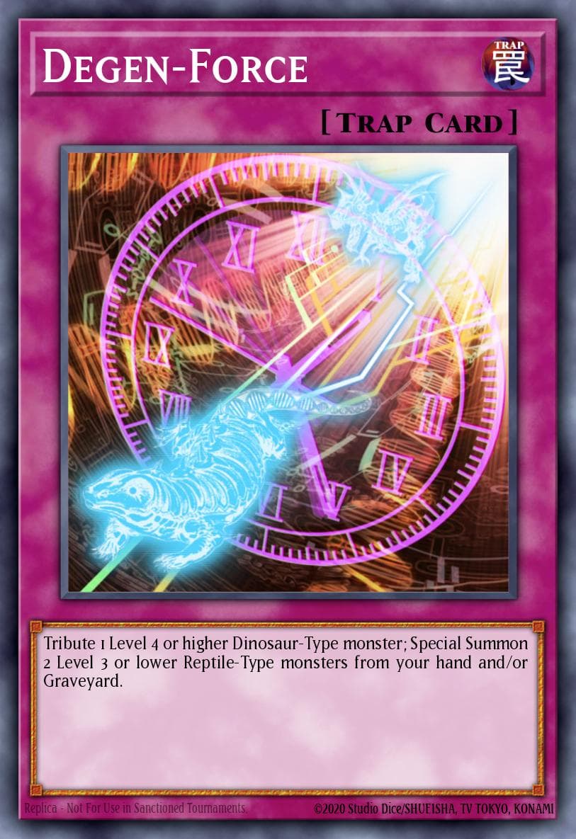 Degen-Force Order of Chaos: Special Edition card