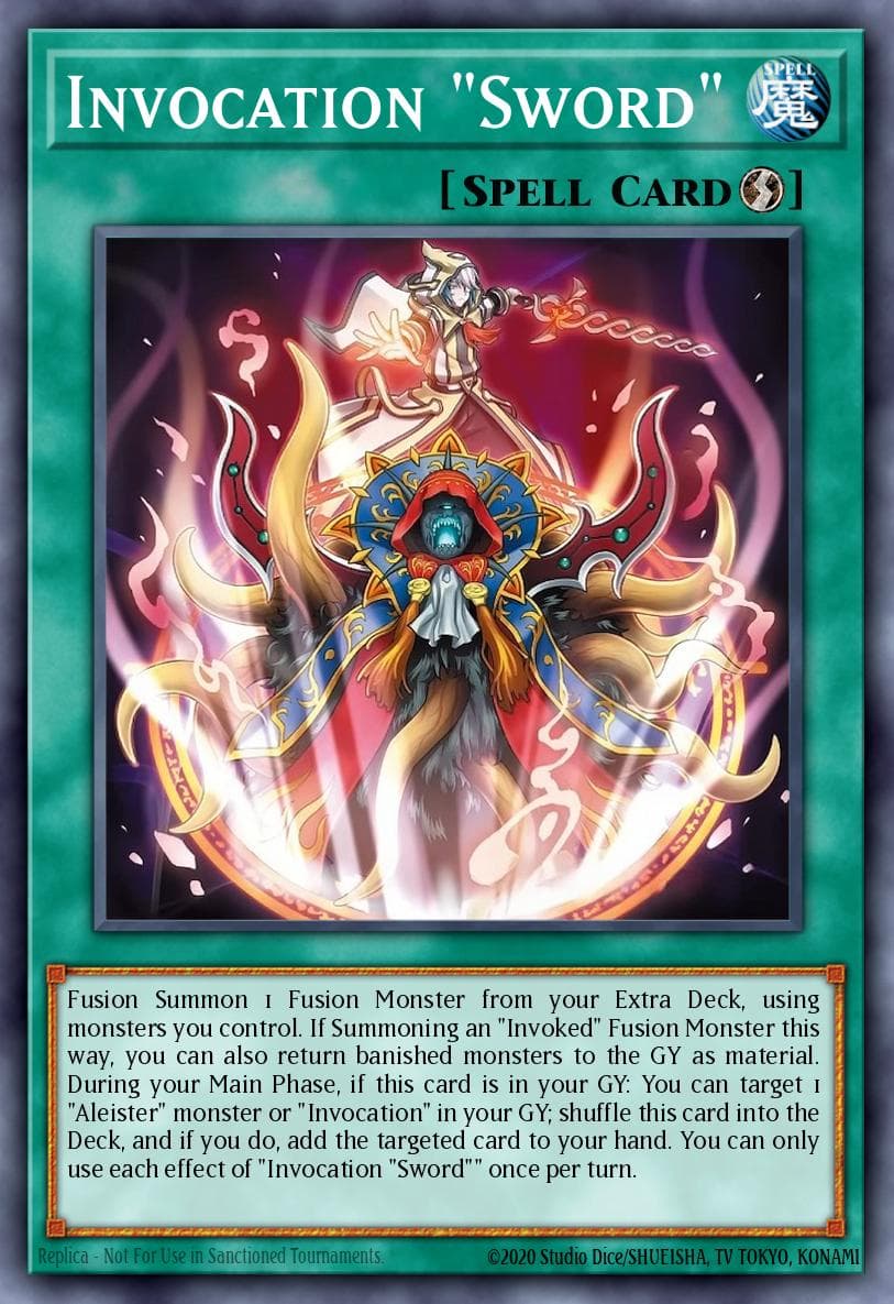 召唤魔术-“剑” 游戏王 card