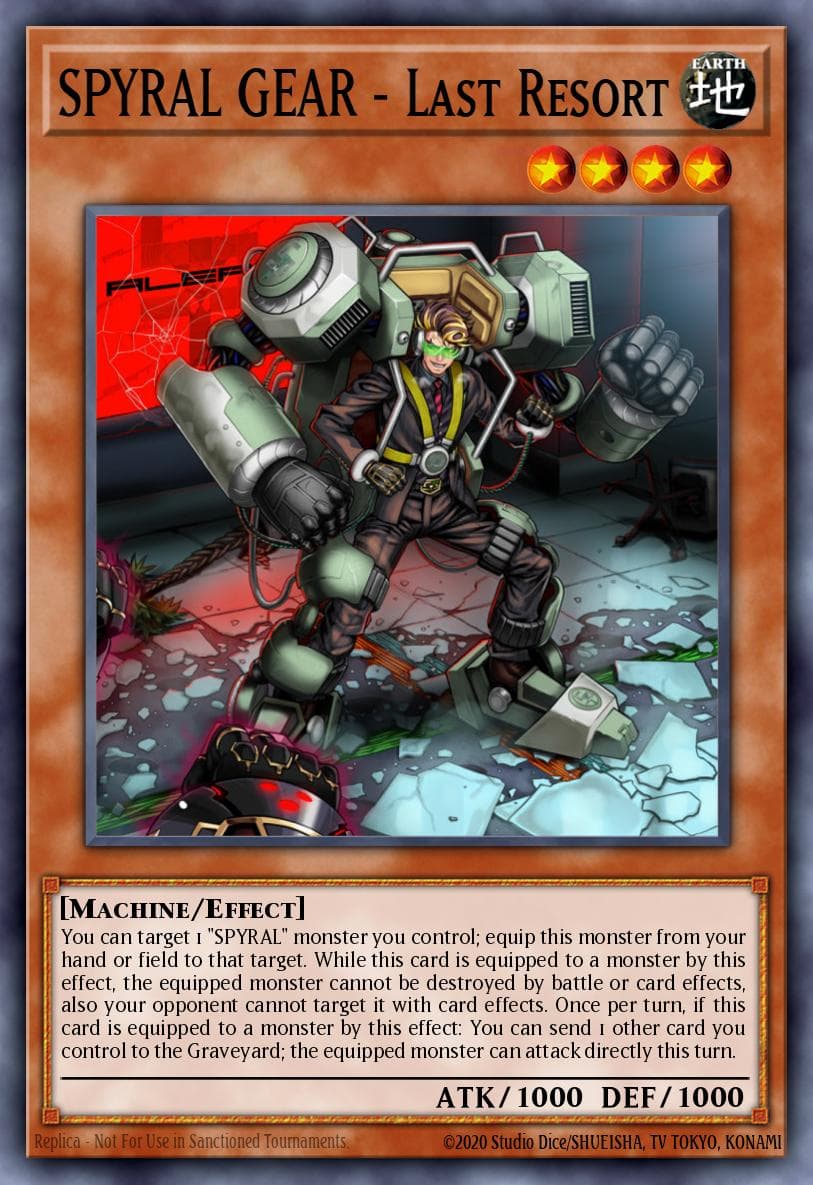SPYRAL GEAR - Last Resort Maximum Crisis: Special Edition card