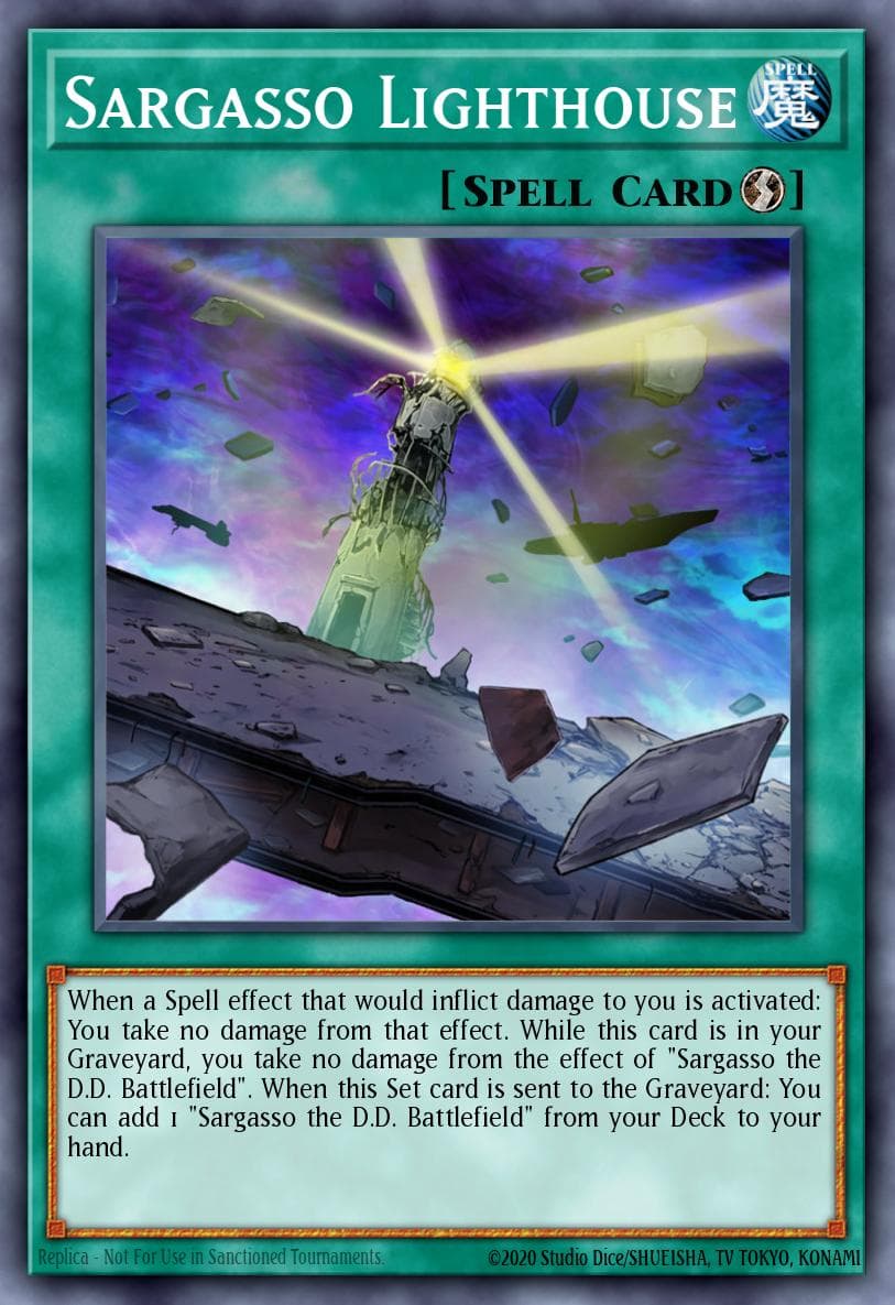 Sargasso Lighthouse Judgment of the Light: Deluxe Edition card