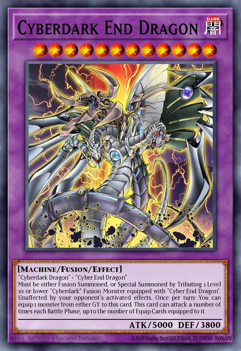 Cyberdark End Dragon Structure Deck: Cyber Strike card