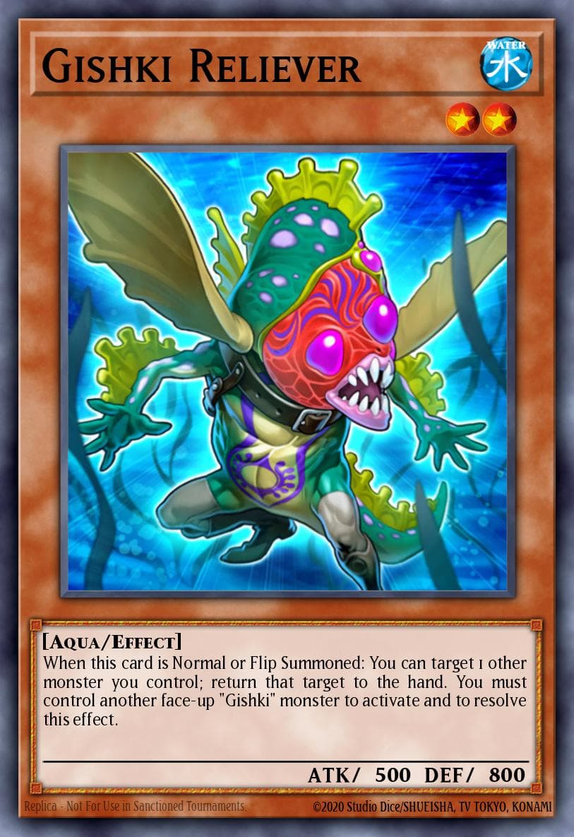 Gishki Reliever Hidden Arsenal 6: Omega Xyz card