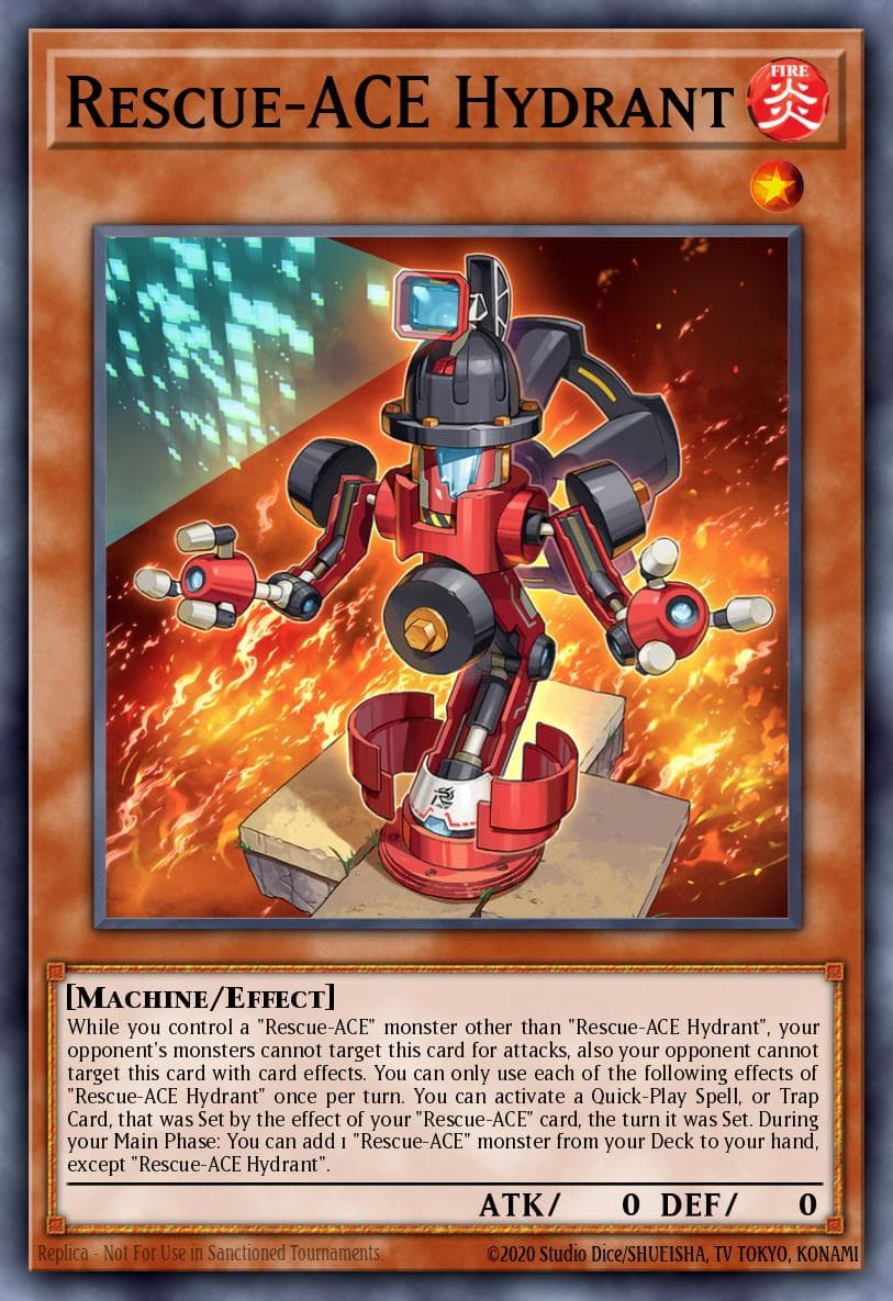 Rescue-ACE Hydrant Amazing Defenders card