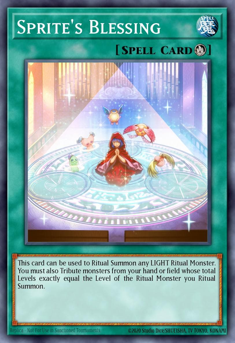 Sprite's Blessing Amazing Defenders card