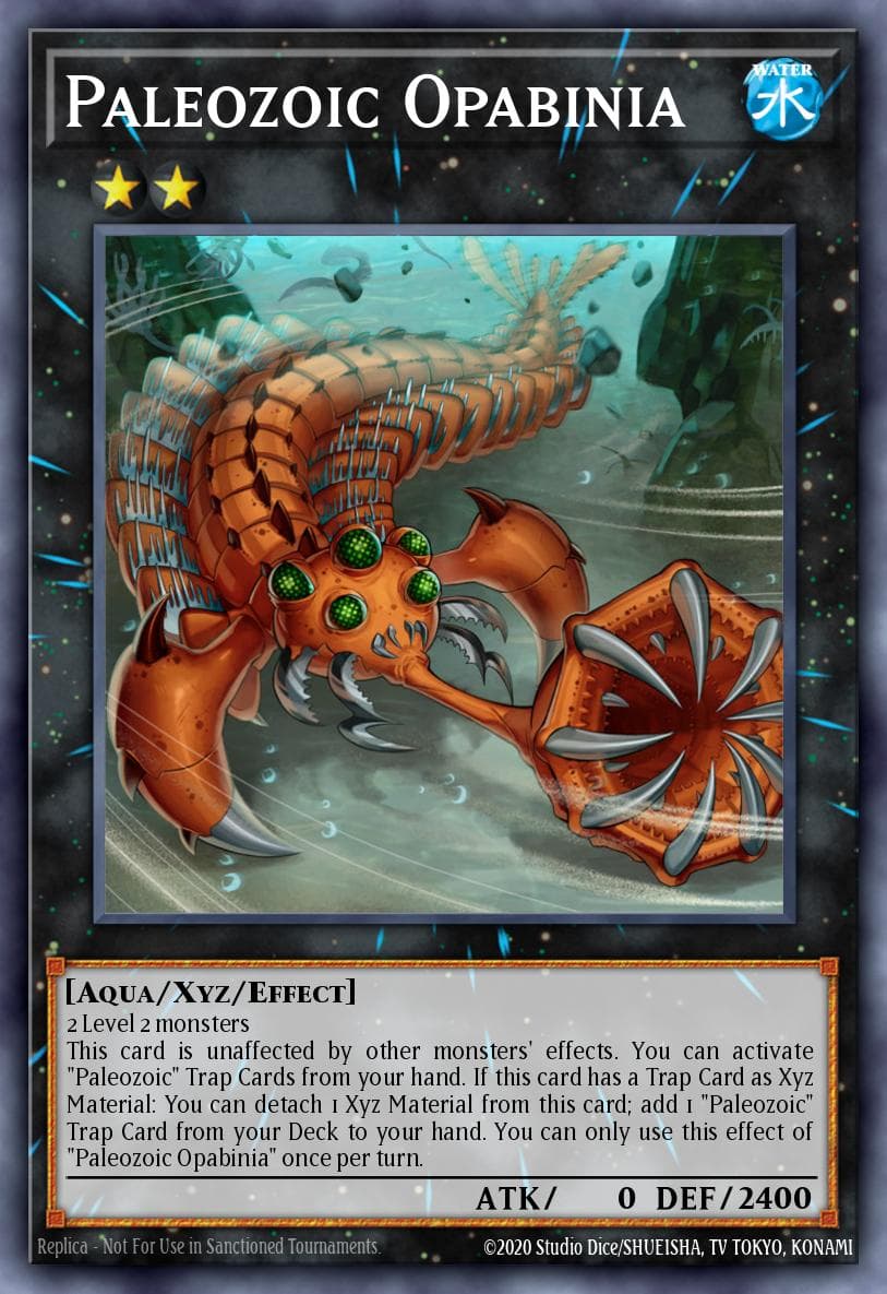 Paleozoic Opabinia 2017 Mega-Tin Mega Pack card
