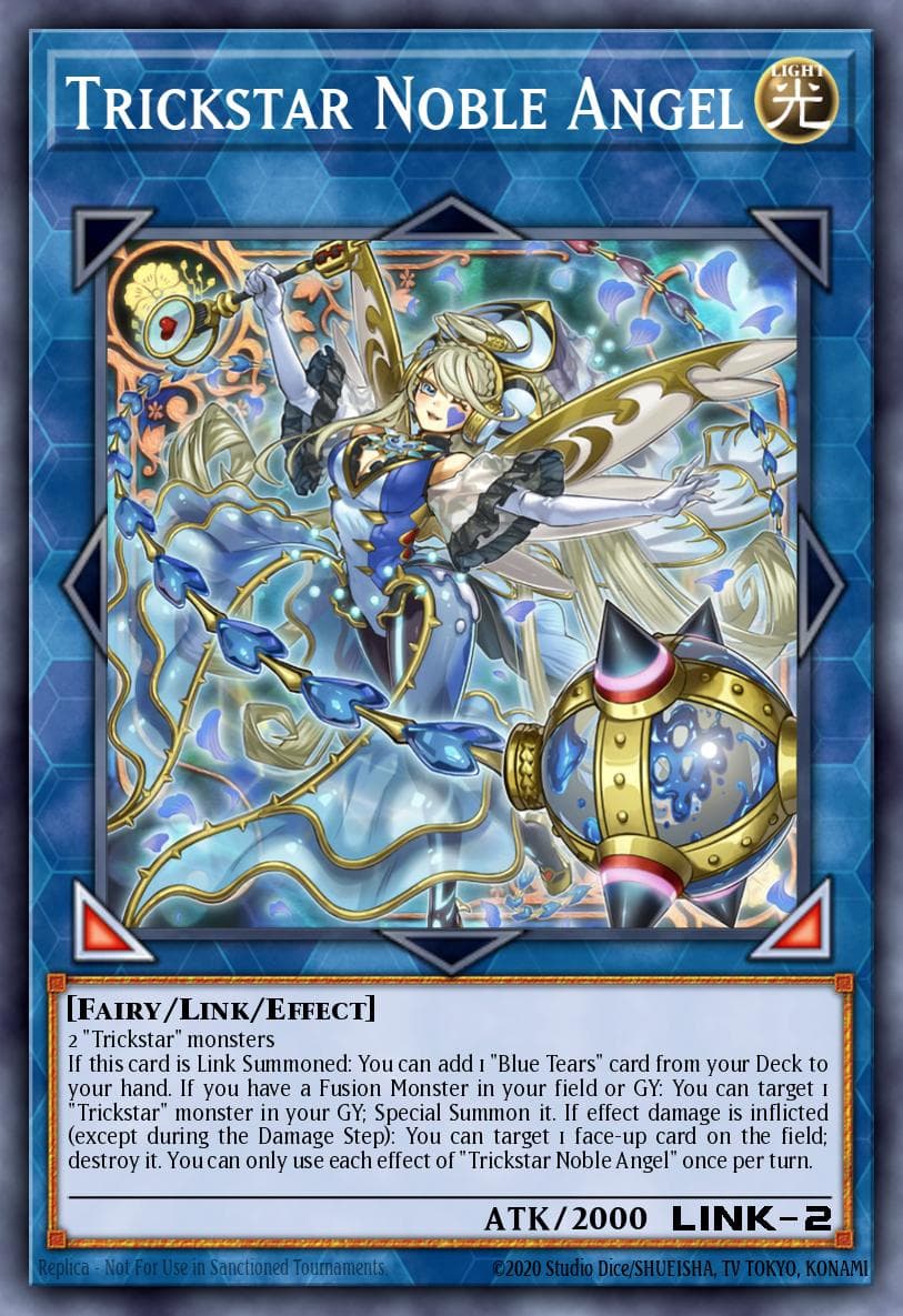 Trickstar Noble Angel Maze of the Master card